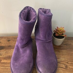 UGG Purple Winter Boots